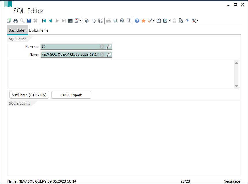SQL Editor