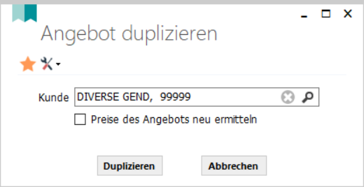 Angebot duplizieren