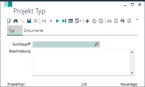 Projekt Typ
