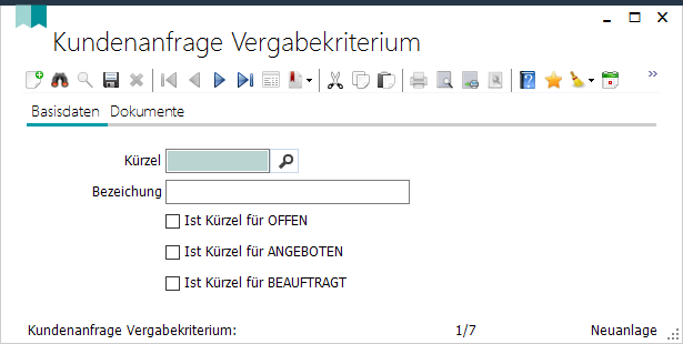 KundenanfrageVergabekriterium