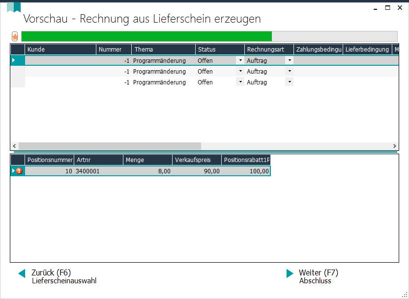 RechnungAusLieferscheinVorschau