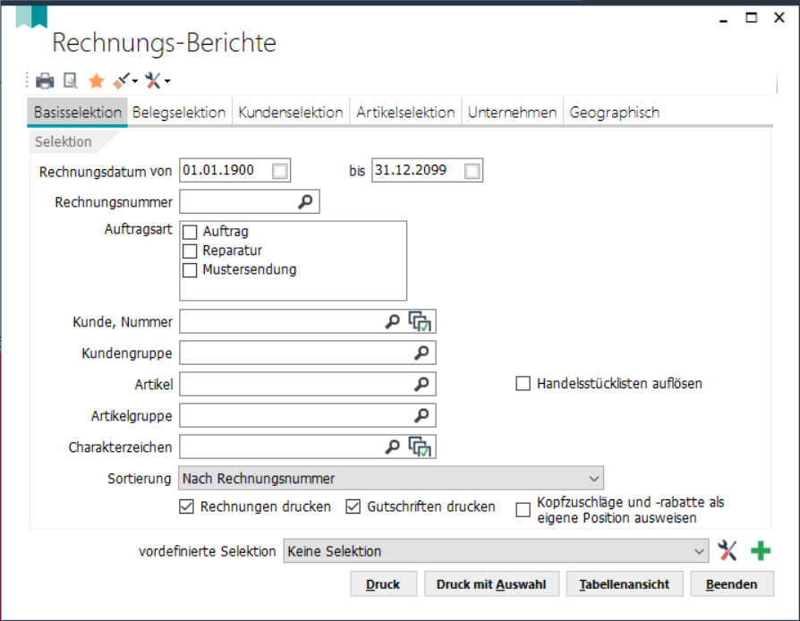 RechnungsBerichte