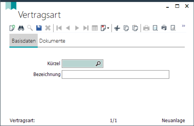 Vertragsart